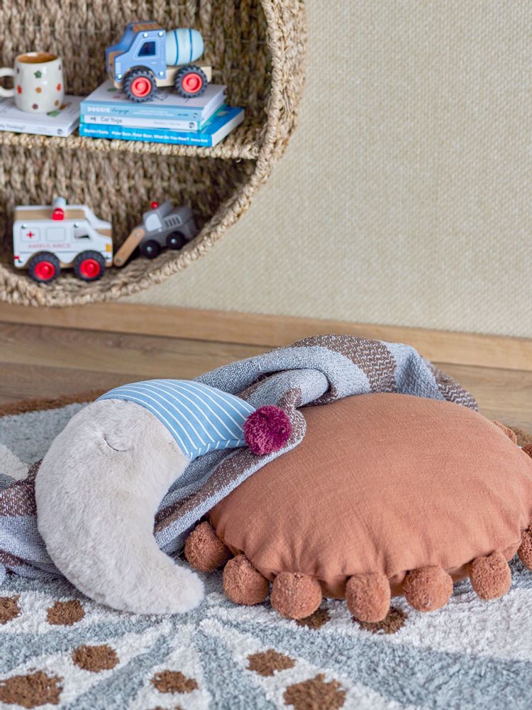 Coussins - Isobell Coussin, Marron, Coton - BLOOMINGVILLE MINI