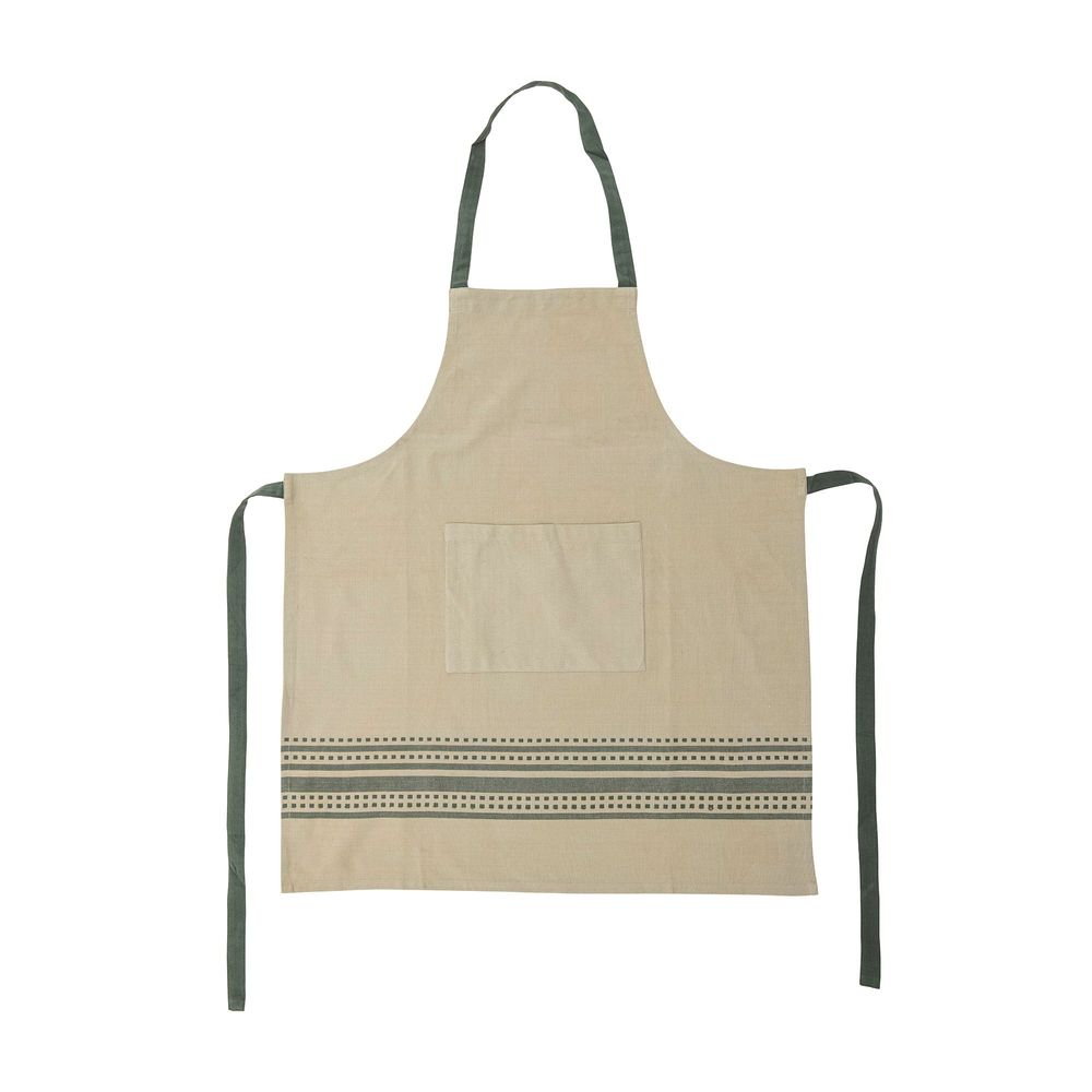 Couverts & ustensiles de cuisine - Anza Tablier, Verte, Coton - CREATIVE COLLECTION