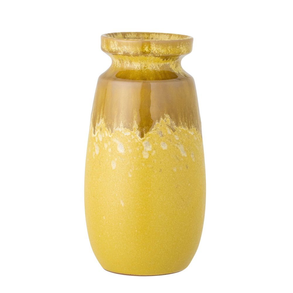 Vases - Savreen Vase, Jaune, Grès - BLOOMINGVILLE MULTIBRAND HOUSE
