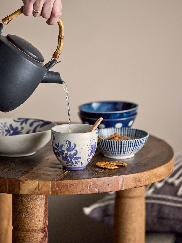 Bols - Camellia Bol, Blue, Porcelaine - CREATIVE COLLECTION