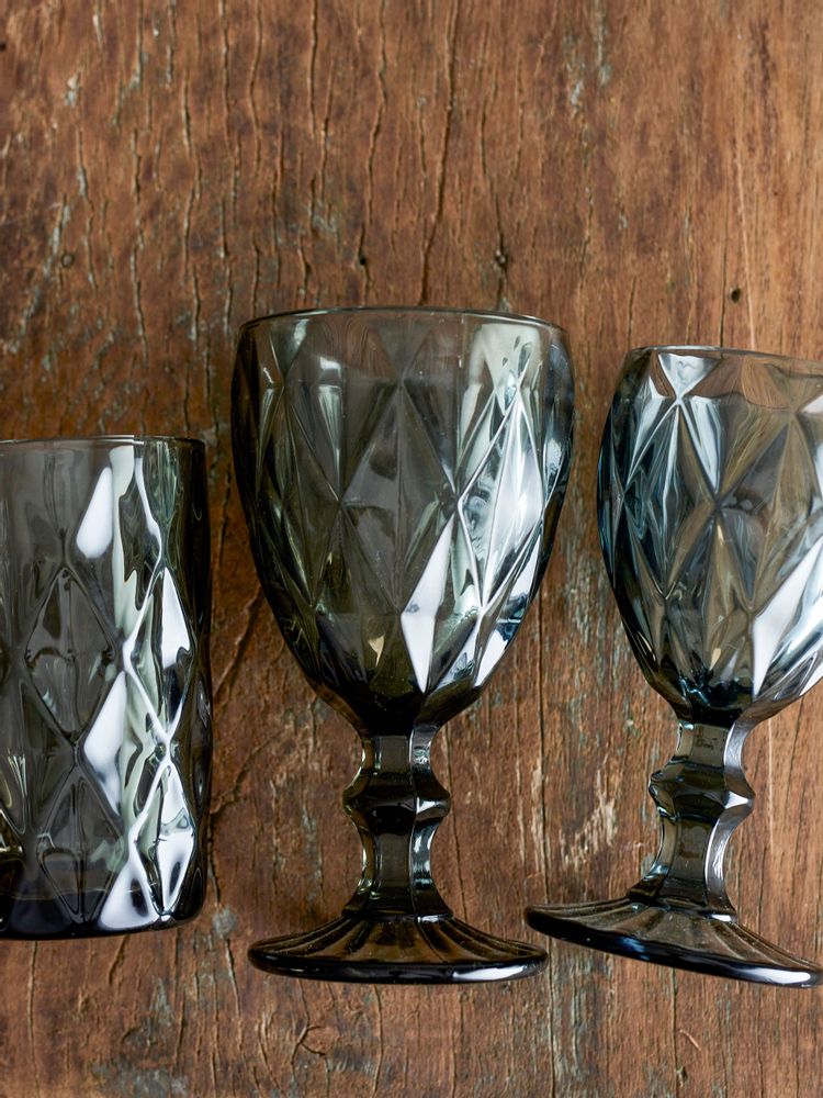 Verres - Asana Verre, Gris, Verre - CREATIVE COLLECTION