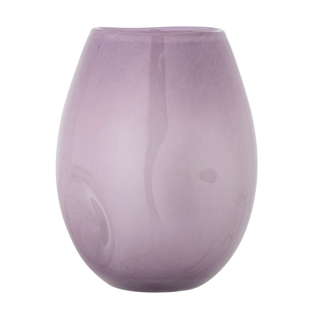 Vases - Lilac Vase, Purple, Glass  - CREATIVE COLLECTION