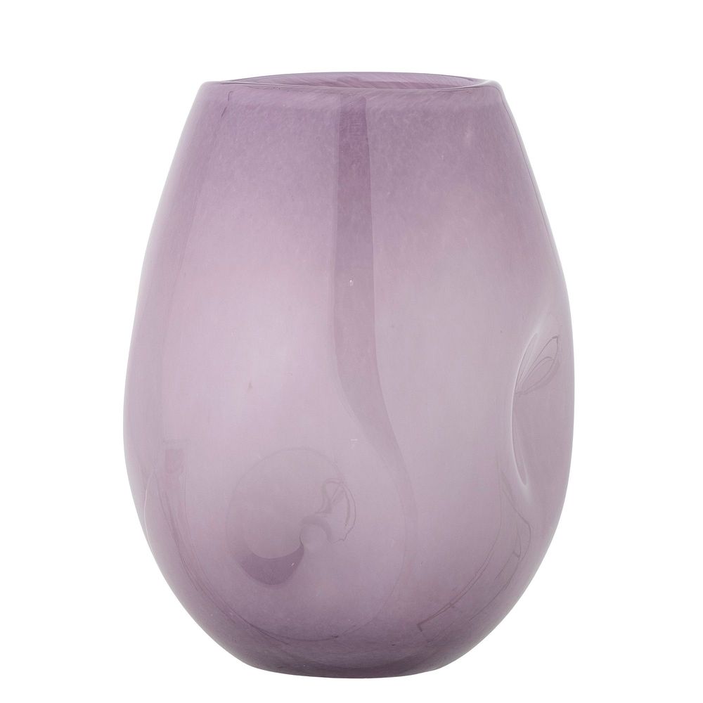 Vases - Lilac Vase, Purple, Glass  - CREATIVE COLLECTION