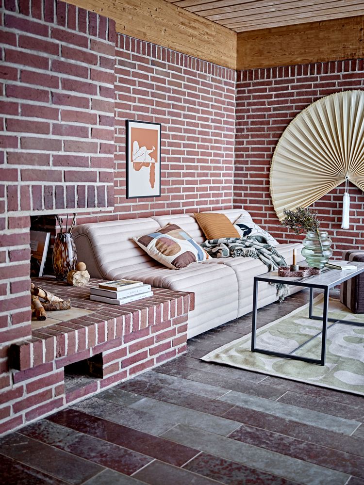 Plaids - Alk Plaid, Verte, Coton recyclé - BLOOMINGVILLE MULTIBRAND HOUSE