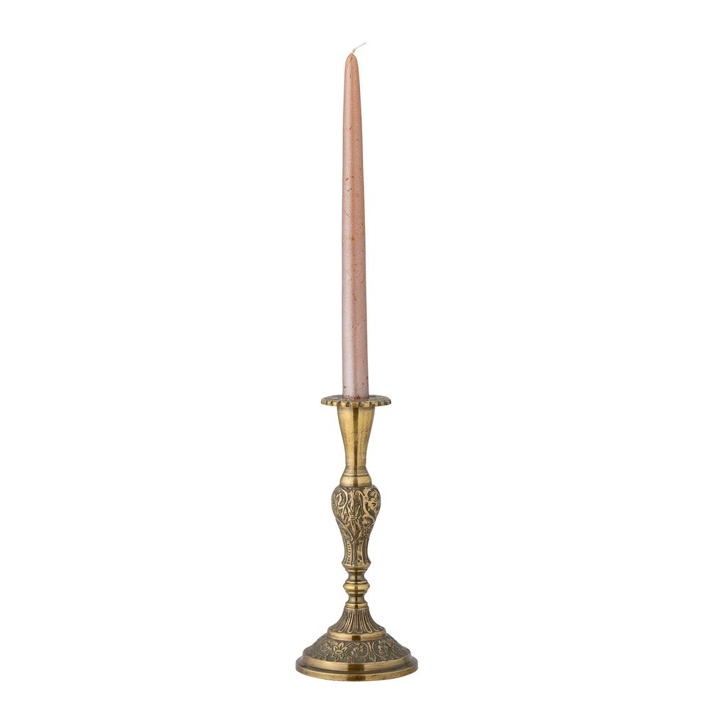 Candlesticks and candle holders - Lenette Candle Holder, Brass, Aluminum - CREATIVE COLLECTION