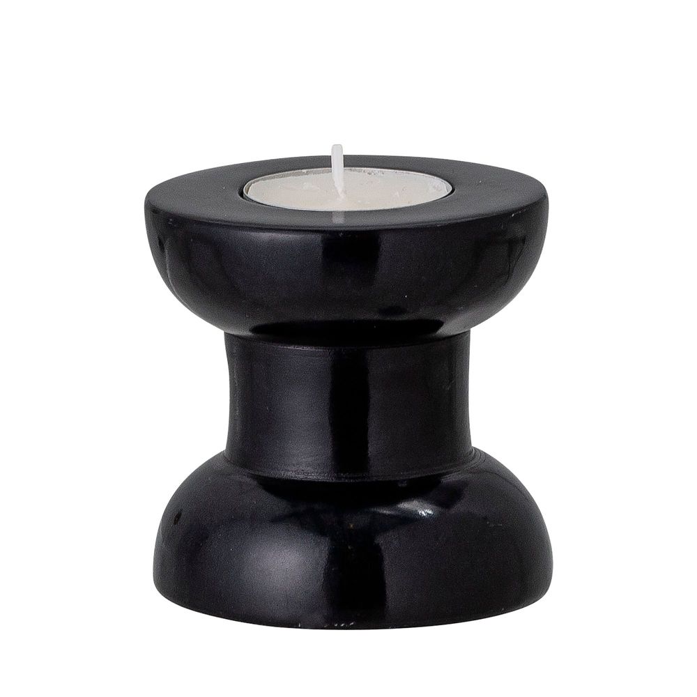 Candlesticks and candle holders - Bailee Votive, Black, Soapstone - BLOOMINGVILLE MULTIBRAND HOUSE