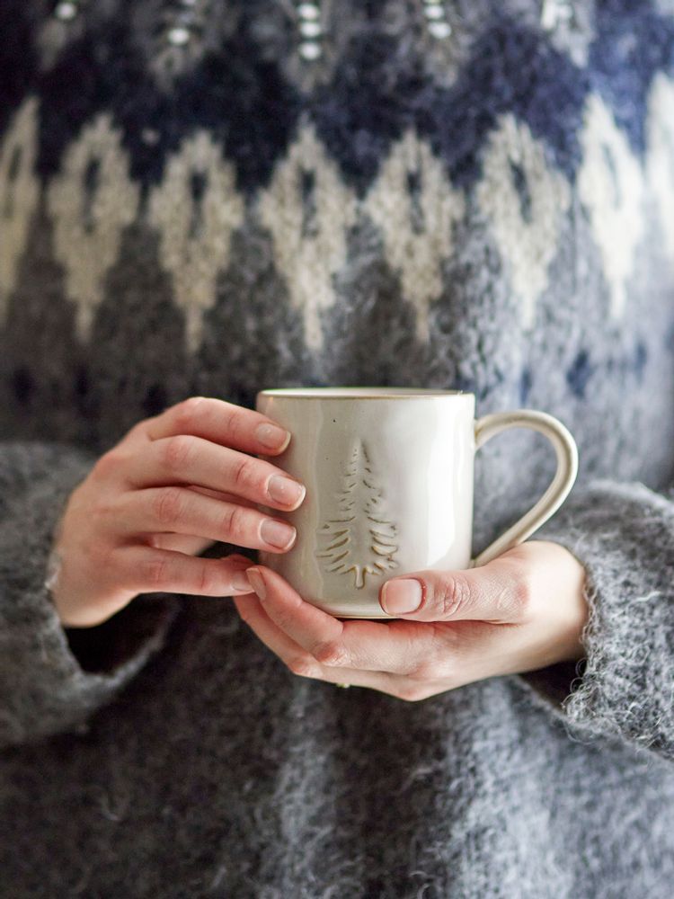 Tasses et mugs - Winter Tasse, Nature, Grès - BLOOMINGVILLE MULTIBRAND HOUSE