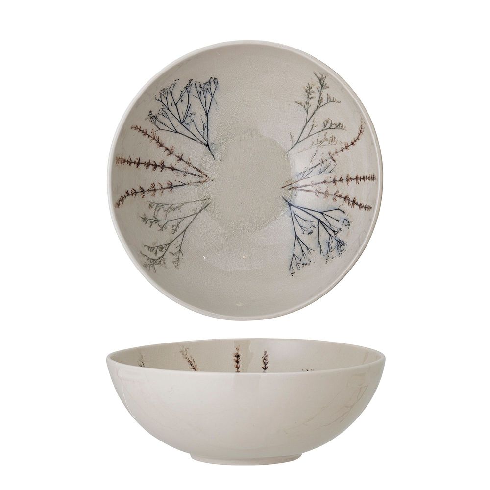 Bowls - Bea Bowl, Nature, Stoneware - BLOOMINGVILLE MULTIBRAND HOUSE