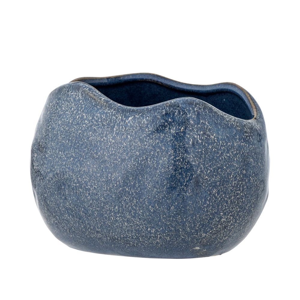 Pots de fleurs - Pennie Pot de fleurs, Blue, Grès - BLOOMINGVILLE MULTIBRAND HOUSE