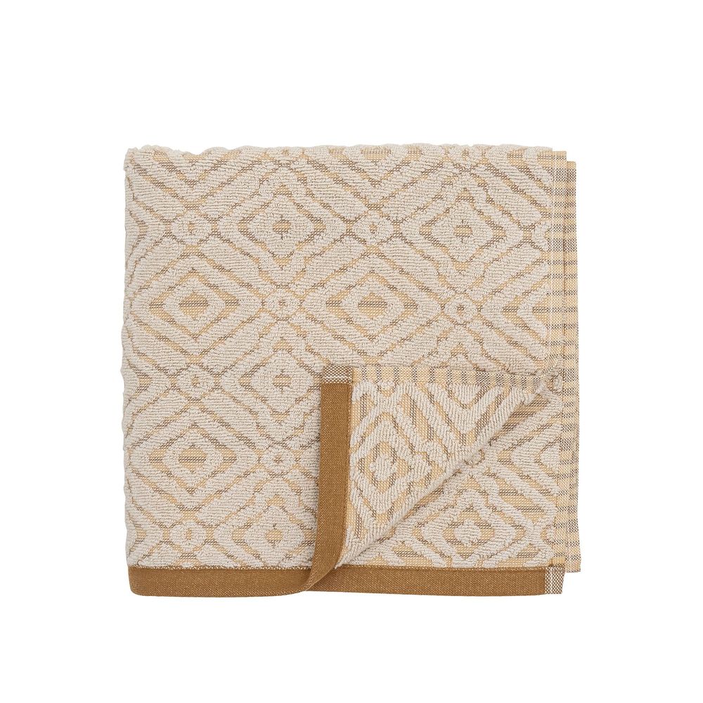 Serviettes de bain - Malou Serviette, Nature, Coton OEKO-TEX® - BLOOMINGVILLE MULTIBRAND HOUSE