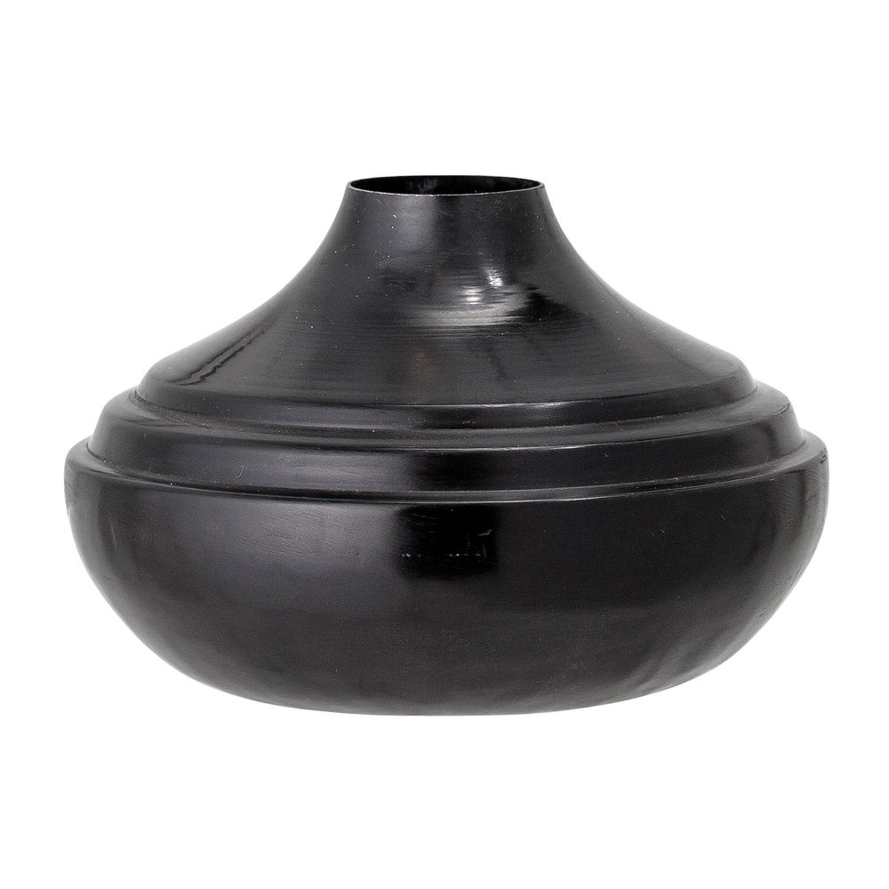 Vases - Mari Vase, Noir, Métal - BLOOMINGVILLE MULTIBRAND HOUSE