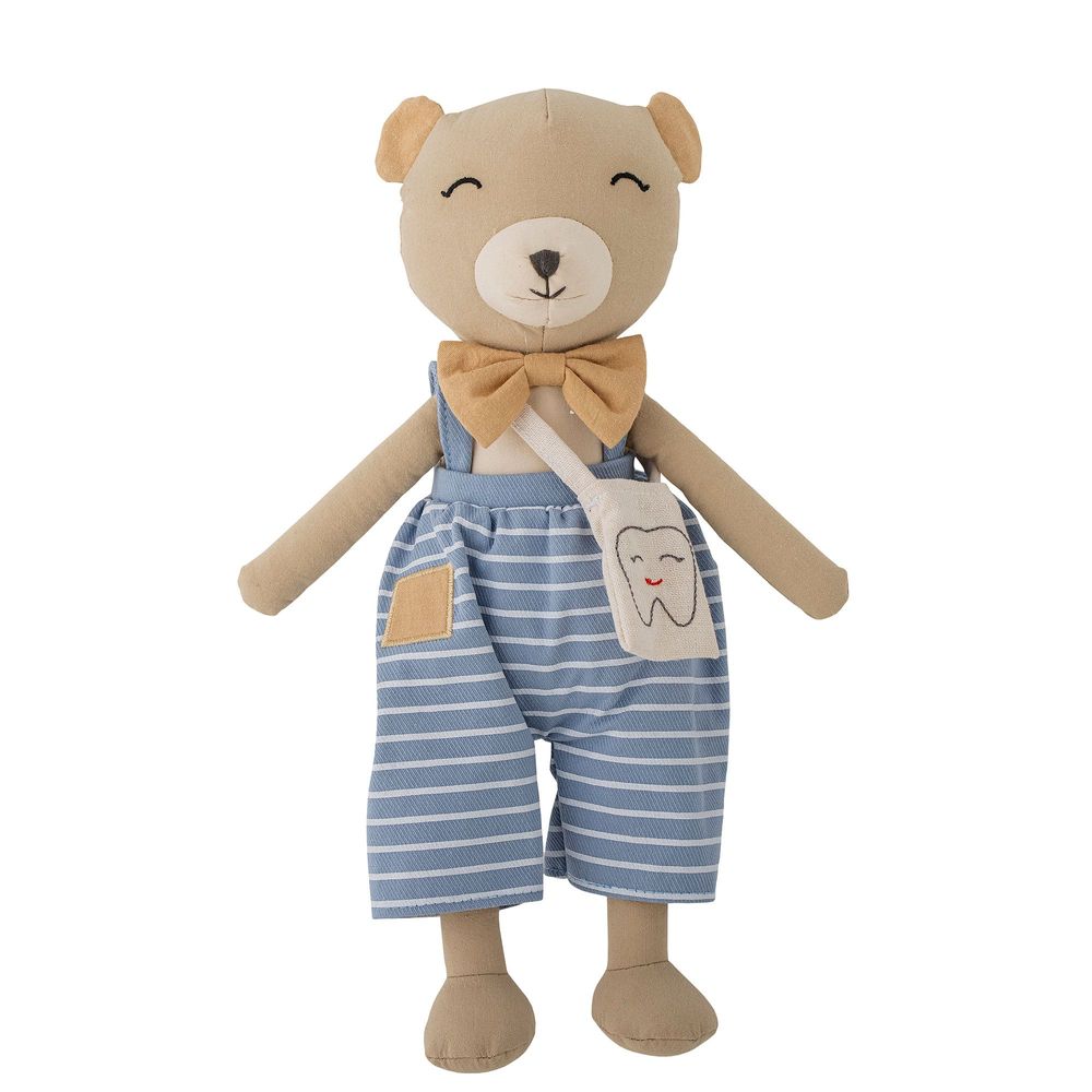 Toys - Teddie Tooth Fairy, Blue, Polyester - BLOOMINGVILLE MINI