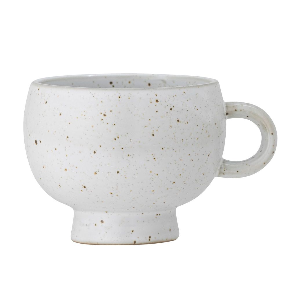 Mugs - Emilo Cup, White, Stoneware - BLOOMINGVILLE MULTIBRAND HOUSE