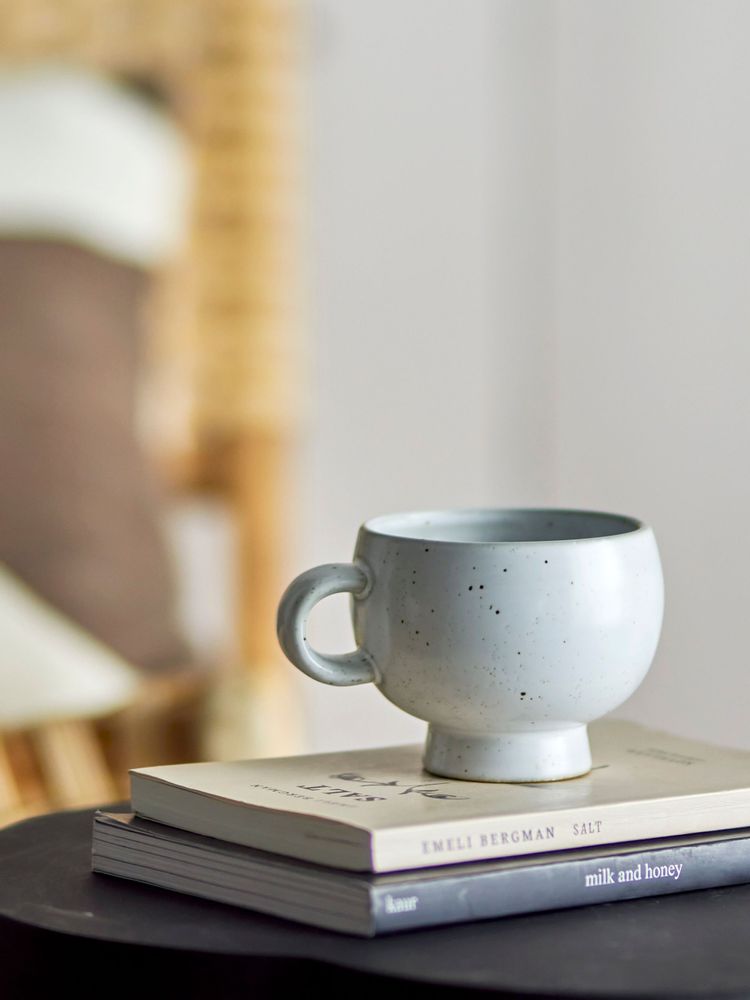 Mugs - Emilo Cup, White, Stoneware - BLOOMINGVILLE MULTIBRAND HOUSE