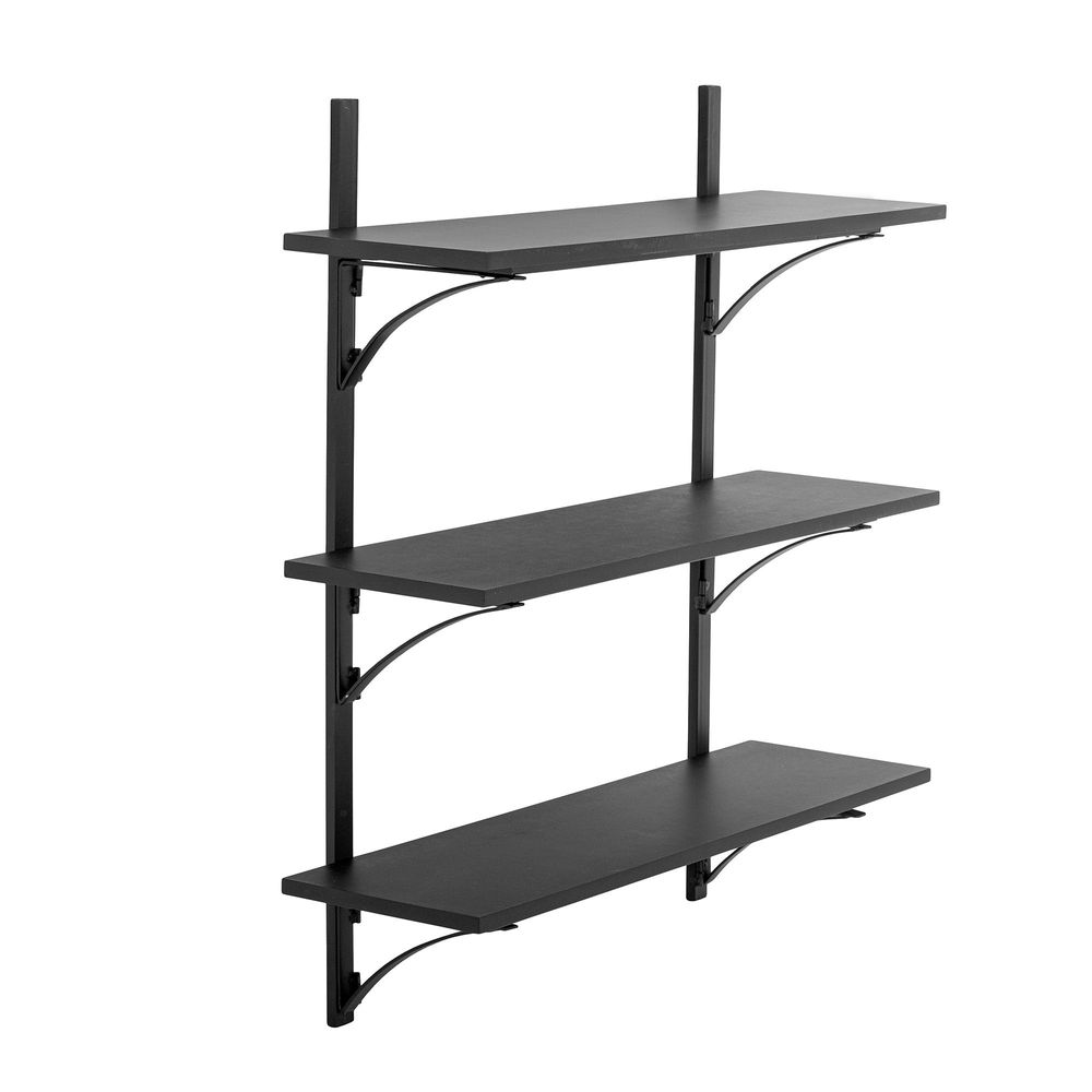 Shelves - Ewald Shelf, Black, MDF - CREATIVE COLLECTION
