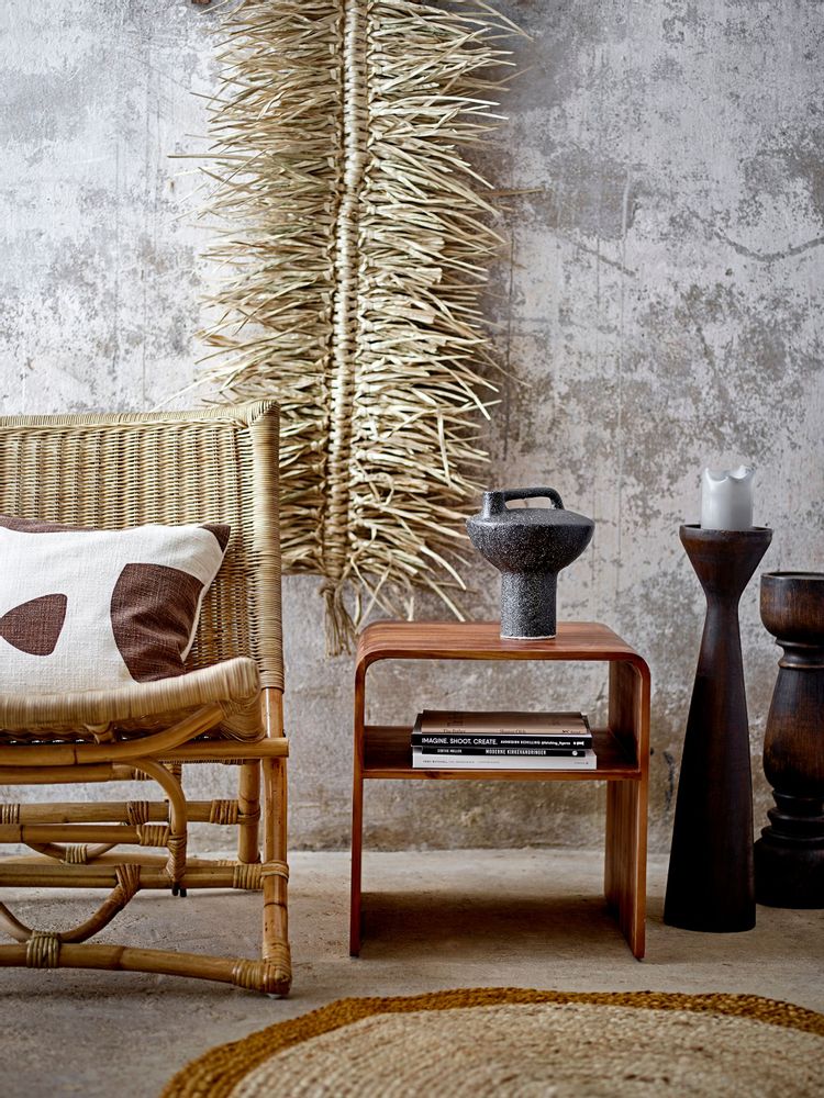 Coussins - Ebrar Coussin, Marron, Coton - BLOOMINGVILLE MULTIBRAND HOUSE