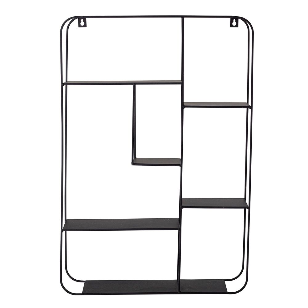Shelves - Ebert Shelf, Black, Metal - BLOOMINGVILLE
