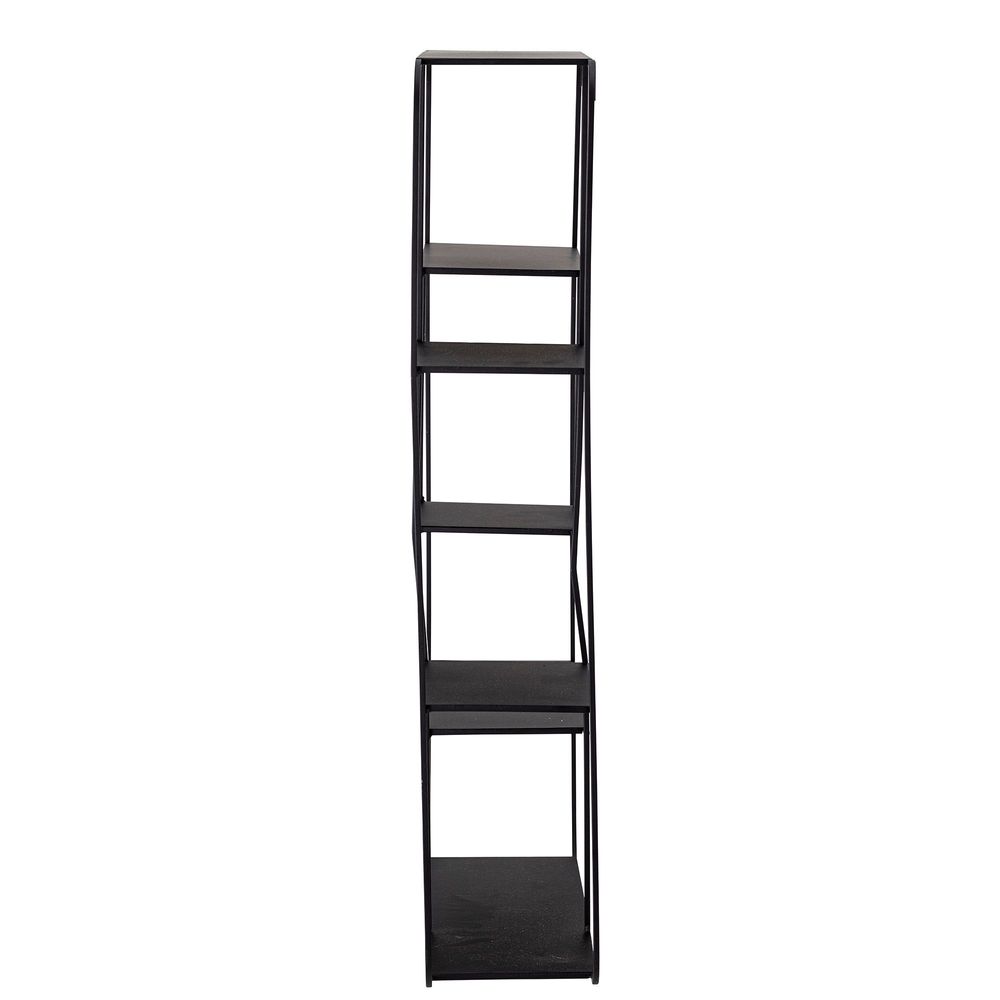 Shelves - Ebert Shelf, Black, Metal - BLOOMINGVILLE
