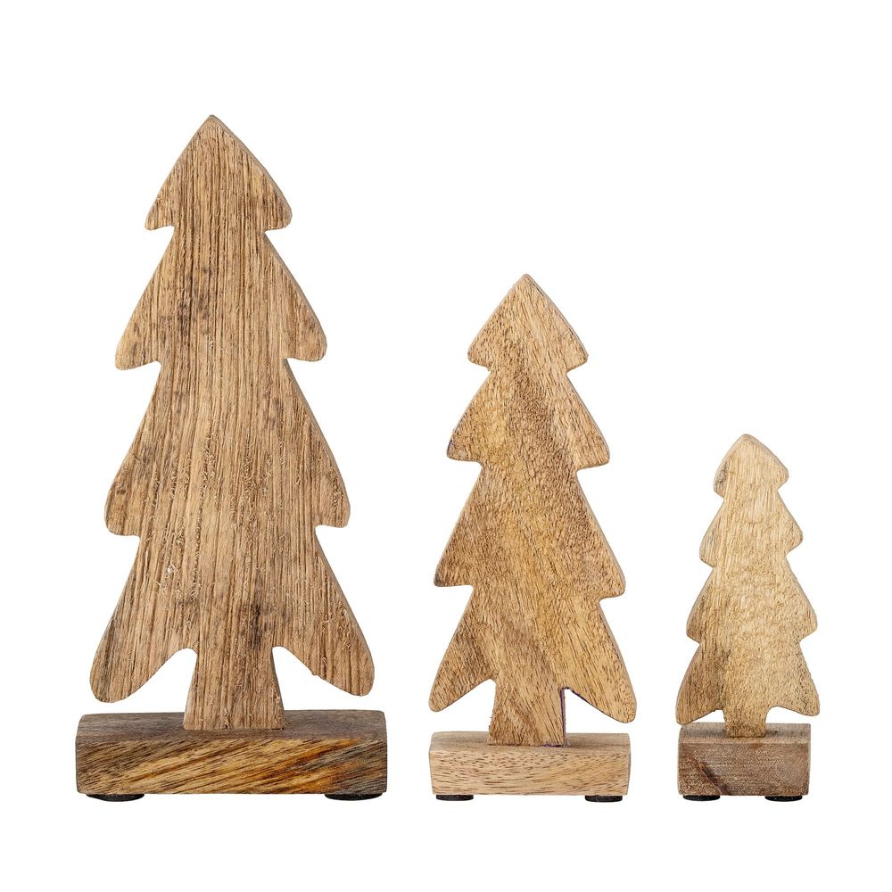 Objets de décoration - Louella Arbre déco, Nature, Mango Set of 3 - BLOOMINGVILLE MULTIBRAND HOUSE