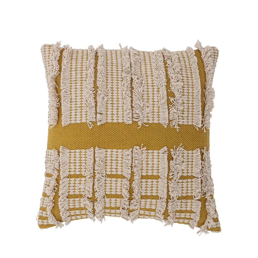Cushions - Cea Cushion, Yellow, Cotton - BLOOMINGVILLE MULTIBRAND HOUSE