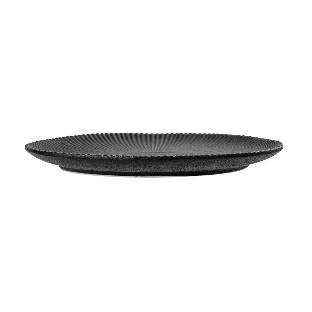 Everyday plates - Neri Plate, Black, Stoneware - BLOOMINGVILLE MULTIBRAND HOUSE
