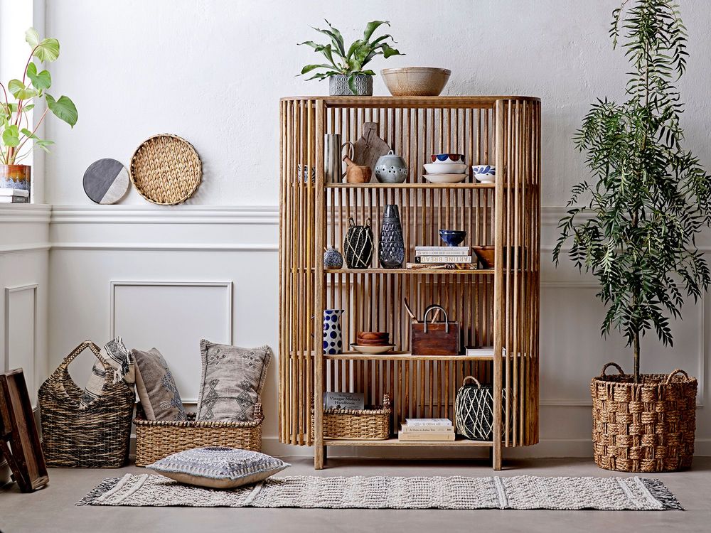Paniers - Todi Panier, Nature, Palm Leaf Set of 3 - CREATIVE COLLECTION