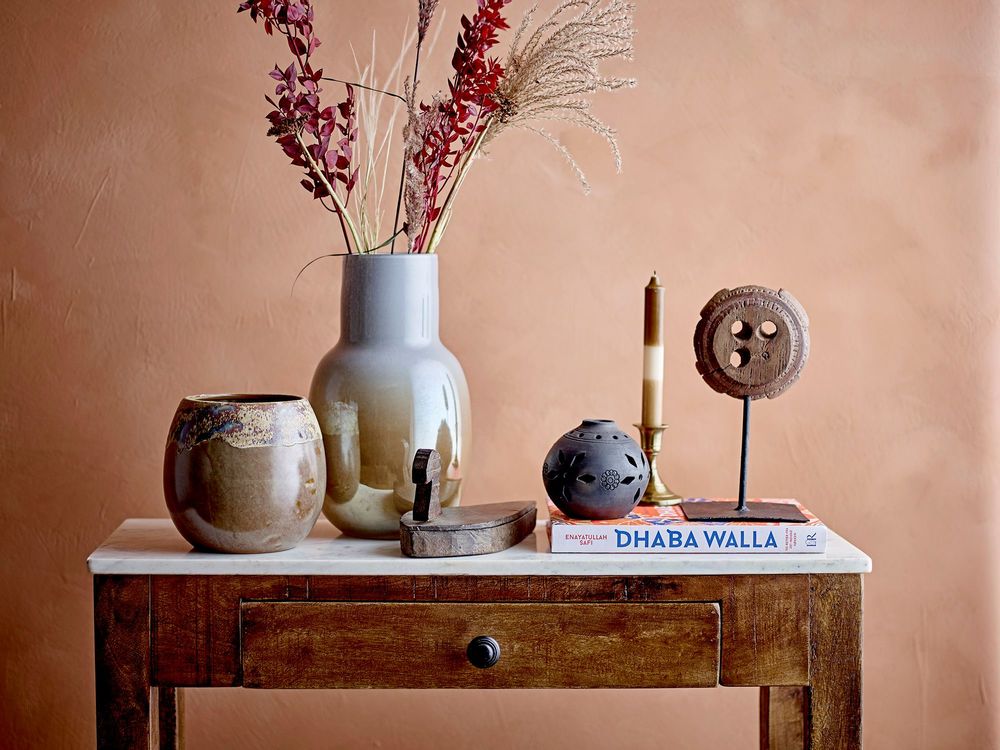 Vases - Mewan Vase, Marron, Verre - CREATIVE COLLECTION