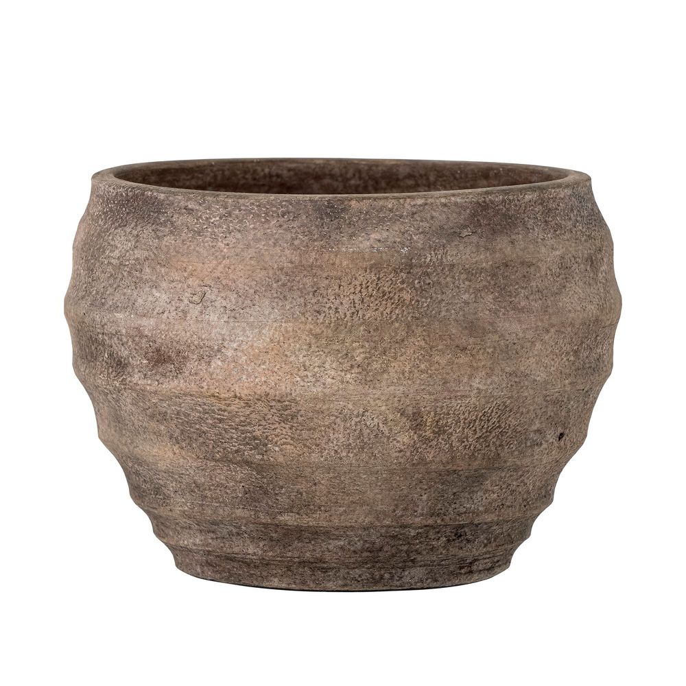 Pots de fleurs - Roha Pot de fleurs déco, Marron, Terre cuite - BLOOMINGVILLE MULTIBRAND HOUSE