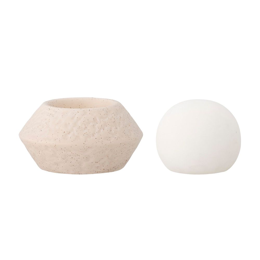 Wireless lamps - Capella Portable Lampe, Battery, White, Stoneware - BLOOMINGVILLE MULTIBRAND HOUSE