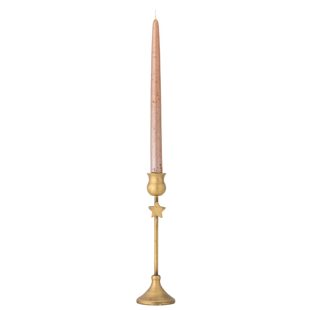 Candlesticks and candle holders - Eloy Candle Holder, Gold, Metal  - BLOOMINGVILLE MULTIBRAND HOUSE