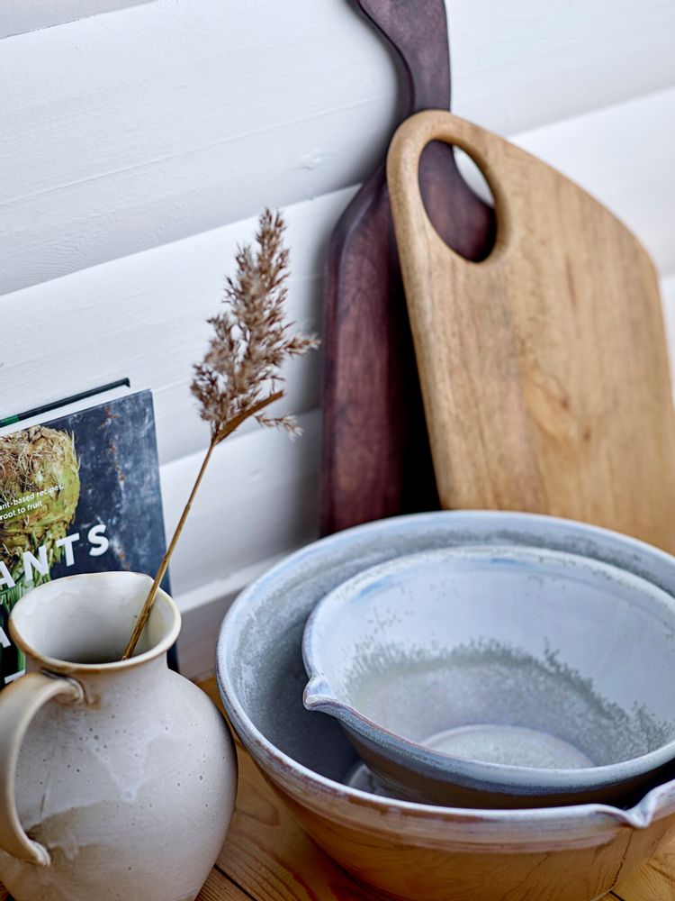 Couverts & ustensiles de cuisine - Evora Bol de cuisson, Nature, Grès  - BLOOMINGVILLE MULTIBRAND HOUSE