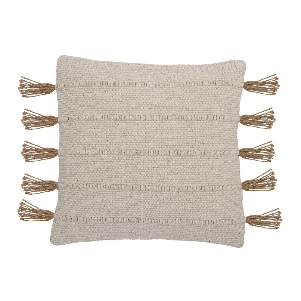Cushions - Ensar Cushion, Nature, Recycled Cotton - CREATIVE COLLECTION