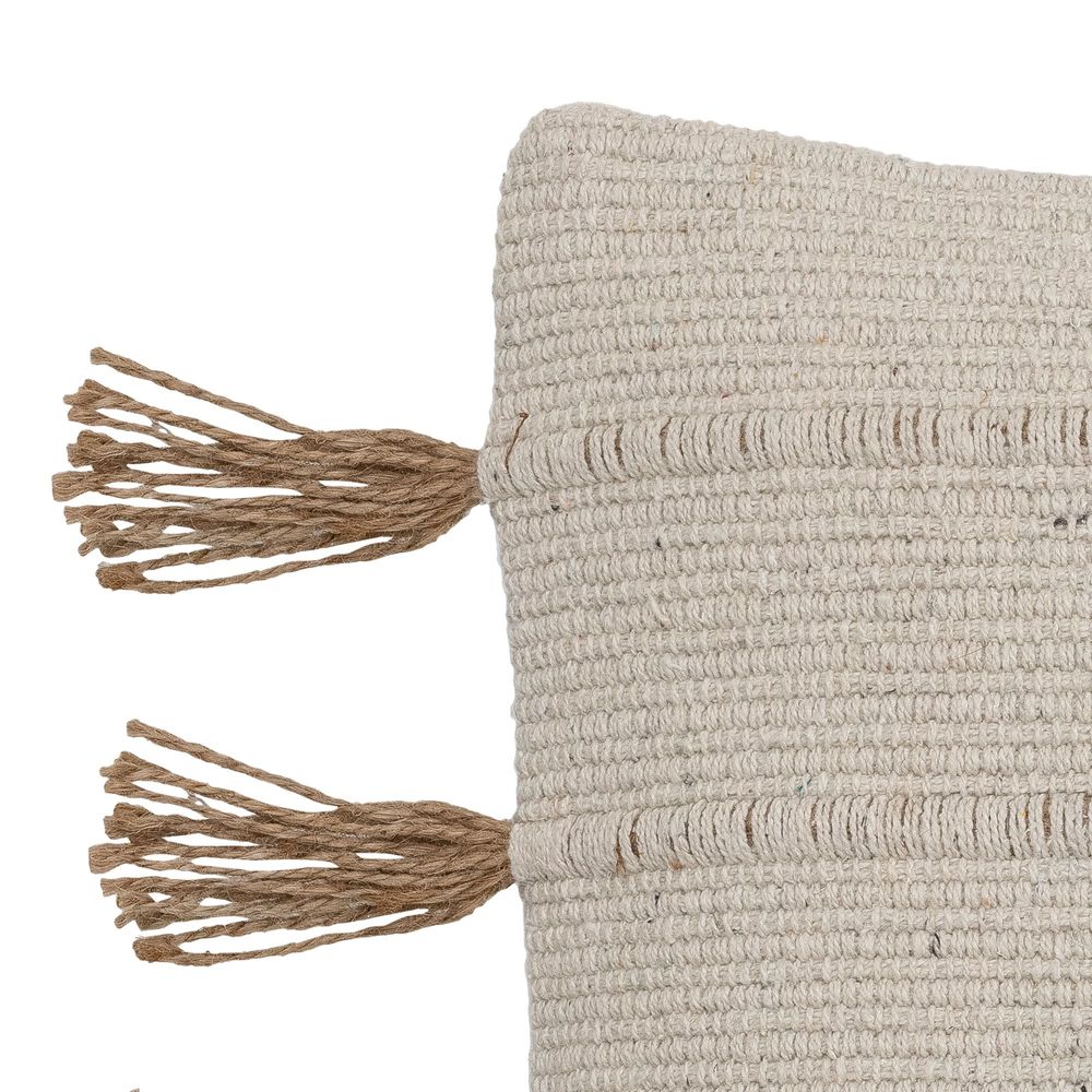 Cushions - Ensar Cushion, Nature, Recycled Cotton - CREATIVE COLLECTION