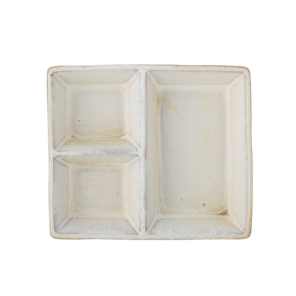 Couverts & ustensiles de cuisine - Risa Assiette de service, Marron, Grès - CREATIVE COLLECTION