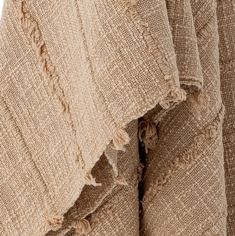 Throw blankets - Pisa Throw, Nature, Cotton - BLOOMINGVILLE MULTIBRAND HOUSE