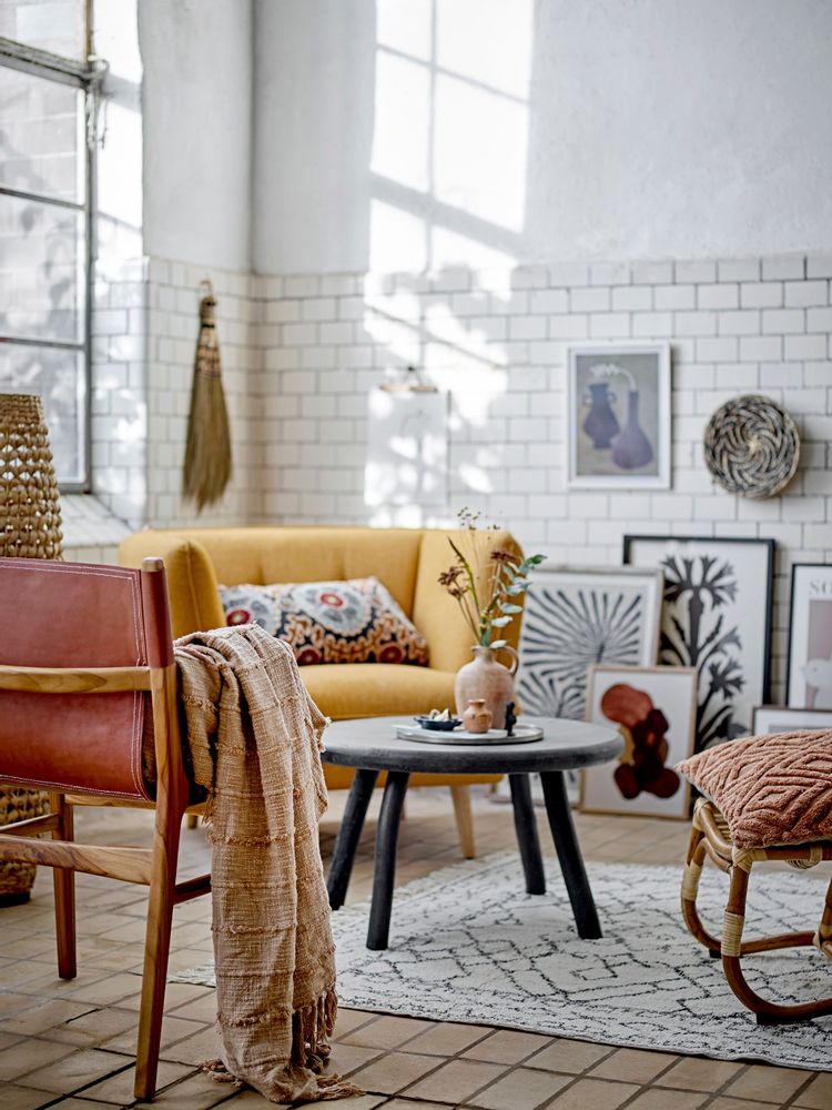 Throw blankets - Pisa Throw, Nature, Cotton - BLOOMINGVILLE MULTIBRAND HOUSE