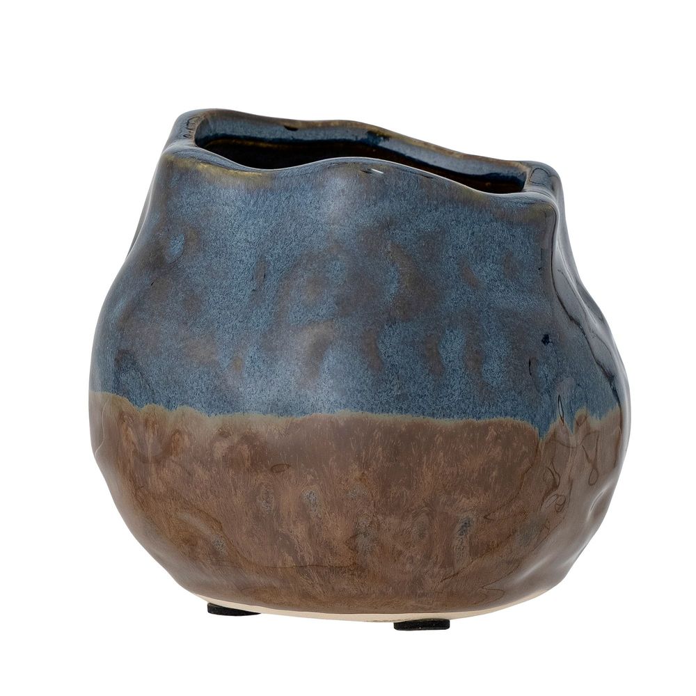 Vases - Lotti Vase, Blue, Céramique - CREATIVE COLLECTION
