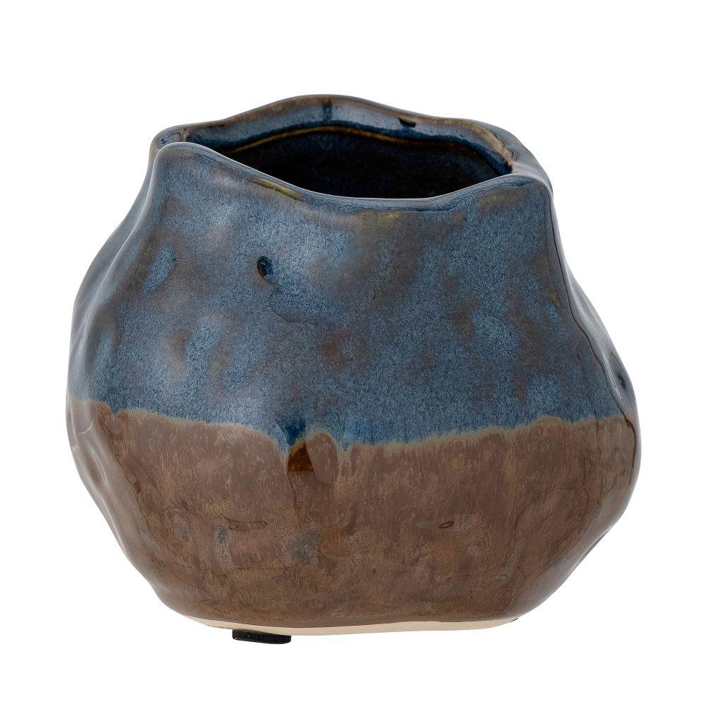 Vases - Lotti Vase, Blue, Céramique - CREATIVE COLLECTION