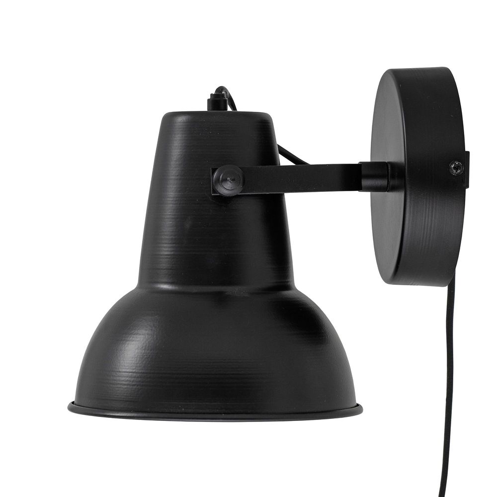 Wall lamps - Nikos Wall Lamp, Black, Metal - BLOOMINGVILLE MULTIBRAND HOUSE