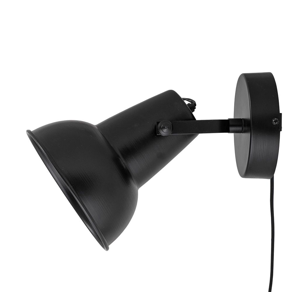 Wall lamps - Nikos Wall Lamp, Black, Metal - BLOOMINGVILLE MULTIBRAND HOUSE