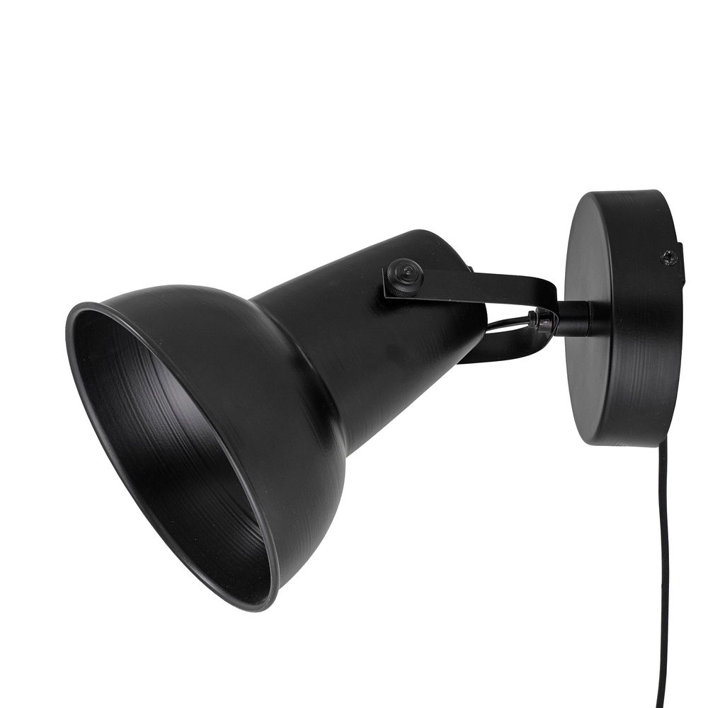 Wall lamps - Nikos Wall Lamp, Black, Metal - BLOOMINGVILLE MULTIBRAND HOUSE