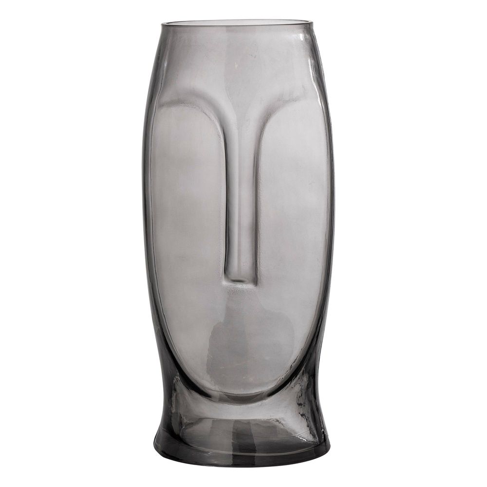 Vases - Ditta Vase, Gris, Verre - BLOOMINGVILLE MULTIBRAND HOUSE