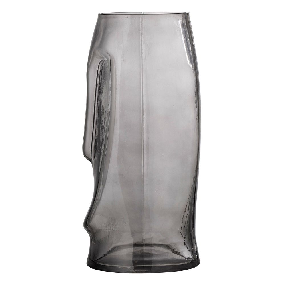 Vases - Ditta Vase, Gris, Verre - BLOOMINGVILLE MULTIBRAND HOUSE