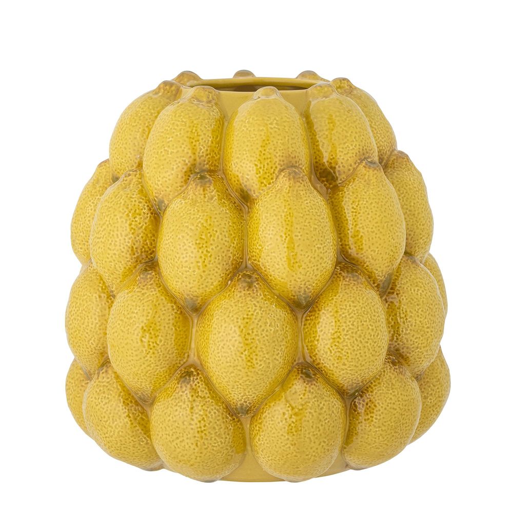Vases - Limone Vase, Jaune, Grès - CREATIVE COLLECTION