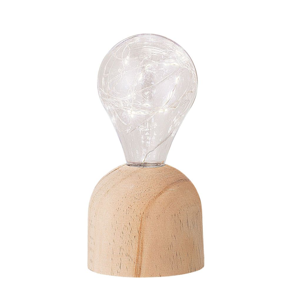 Lampes sans fil  - Sandy Portable Lampe, Batterie, Nature, Paulownia  - BLOOMINGVILLE MULTIBRAND HOUSE