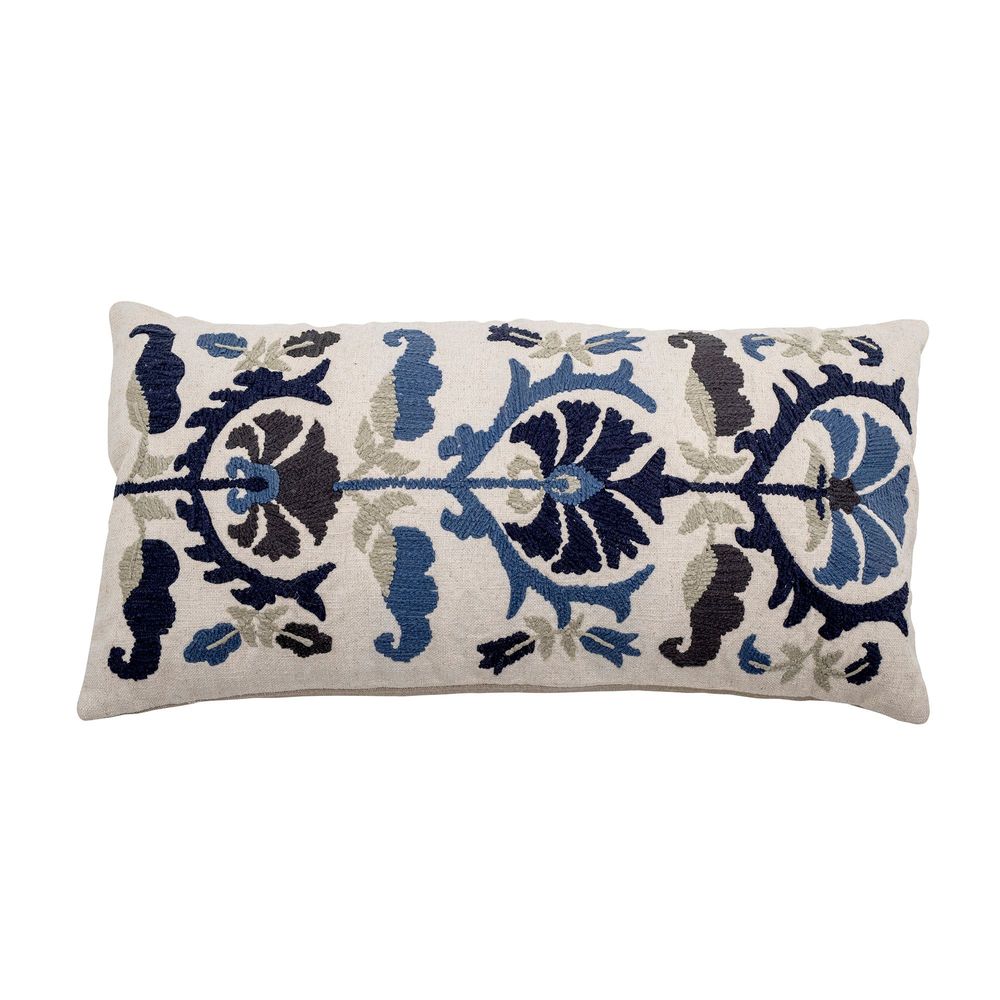 Coussins - Anzio Coussin, Blue, Coton  - CREATIVE COLLECTION