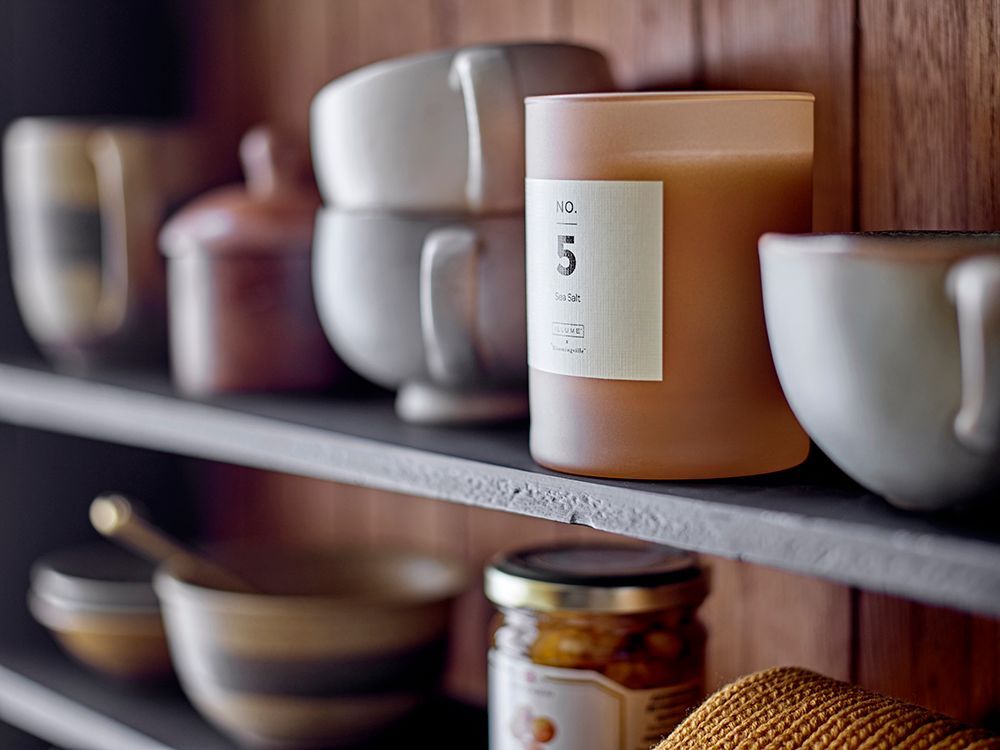 Bougies - NO. 5 - Sea Salt Bougie parfumée, Marron, Cire naturelle - ILLUME X BLOOMINGVILLE