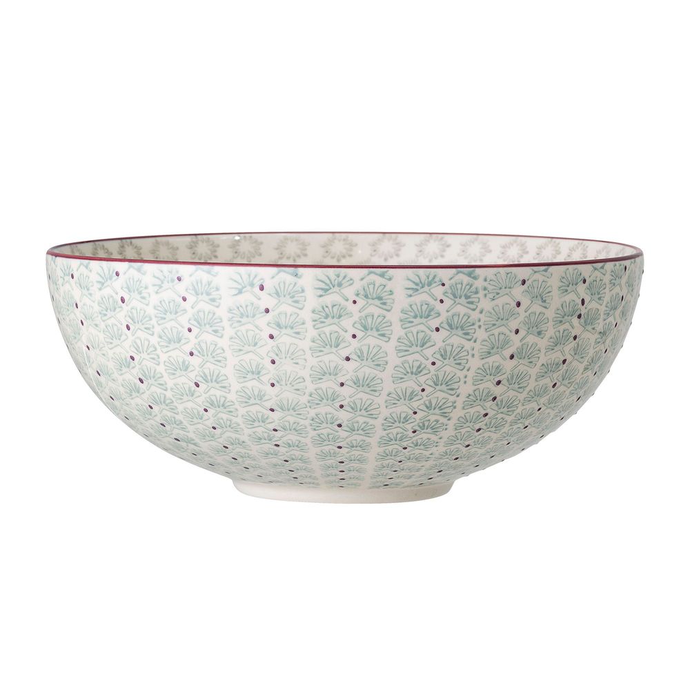 Bowls - Maya Bowl, Green, Stoneware - BLOOMINGVILLE MULTIBRAND HOUSE
