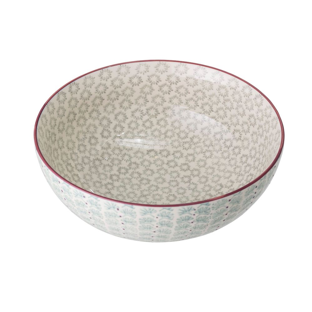 Bowls - Maya Bowl, Green, Stoneware - BLOOMINGVILLE MULTIBRAND HOUSE