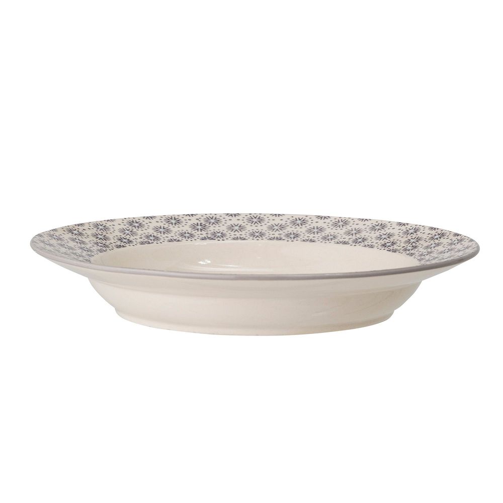 Assiettes au quotidien - Elsa Assiette à pâtes, Gris, Grès - BLOOMINGVILLE MULTIBRAND HOUSE
